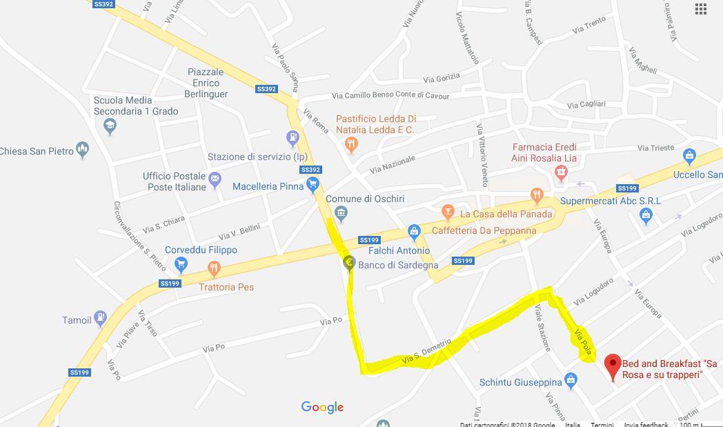 Bed and Breakfast Sa Rosa E Su Trapperi Oschiri Zewnętrze zdjęcie